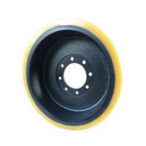 Alternative view of Bánh lái xe nâng linde 400x160