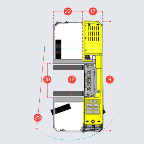 xe nâng dầu combilift 4wsl12000