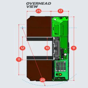 xe nâng dầu combilift C12000SL