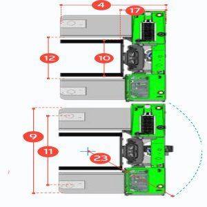 xe nâng lối đi hẹp ST6000